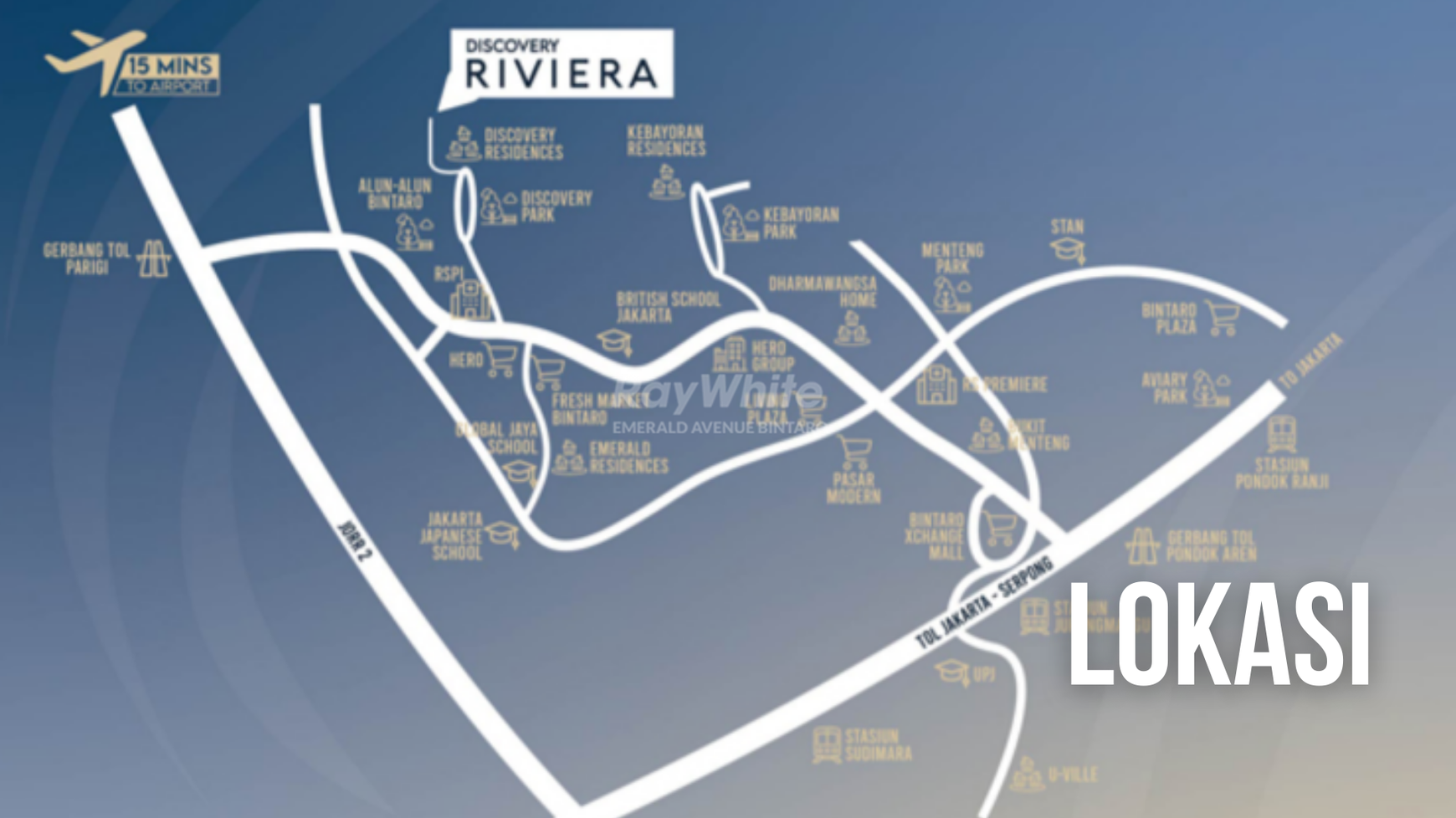 Rumah 2 Lantai di Discovery Riviera Bintaro - Lokasi Strategis Dekat Tol, Rumah Modern Mulai 1.7 M