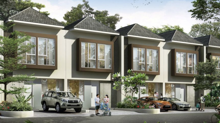 Kavling Tanah Siap Bangun dalam cluster Fortune Terrace, Bintaro Tangerang Selatan .