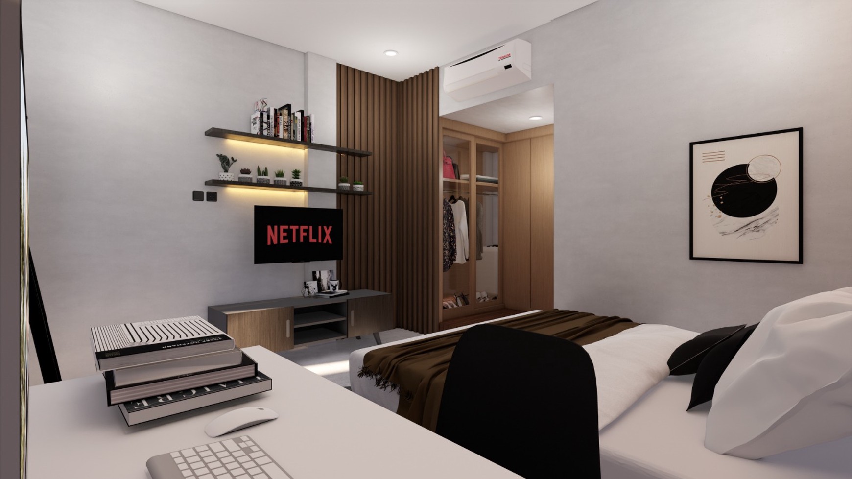 Investasi Kost Furnish 8 Kamar Lokasi Dekat SMAN 4 Yogyakarta