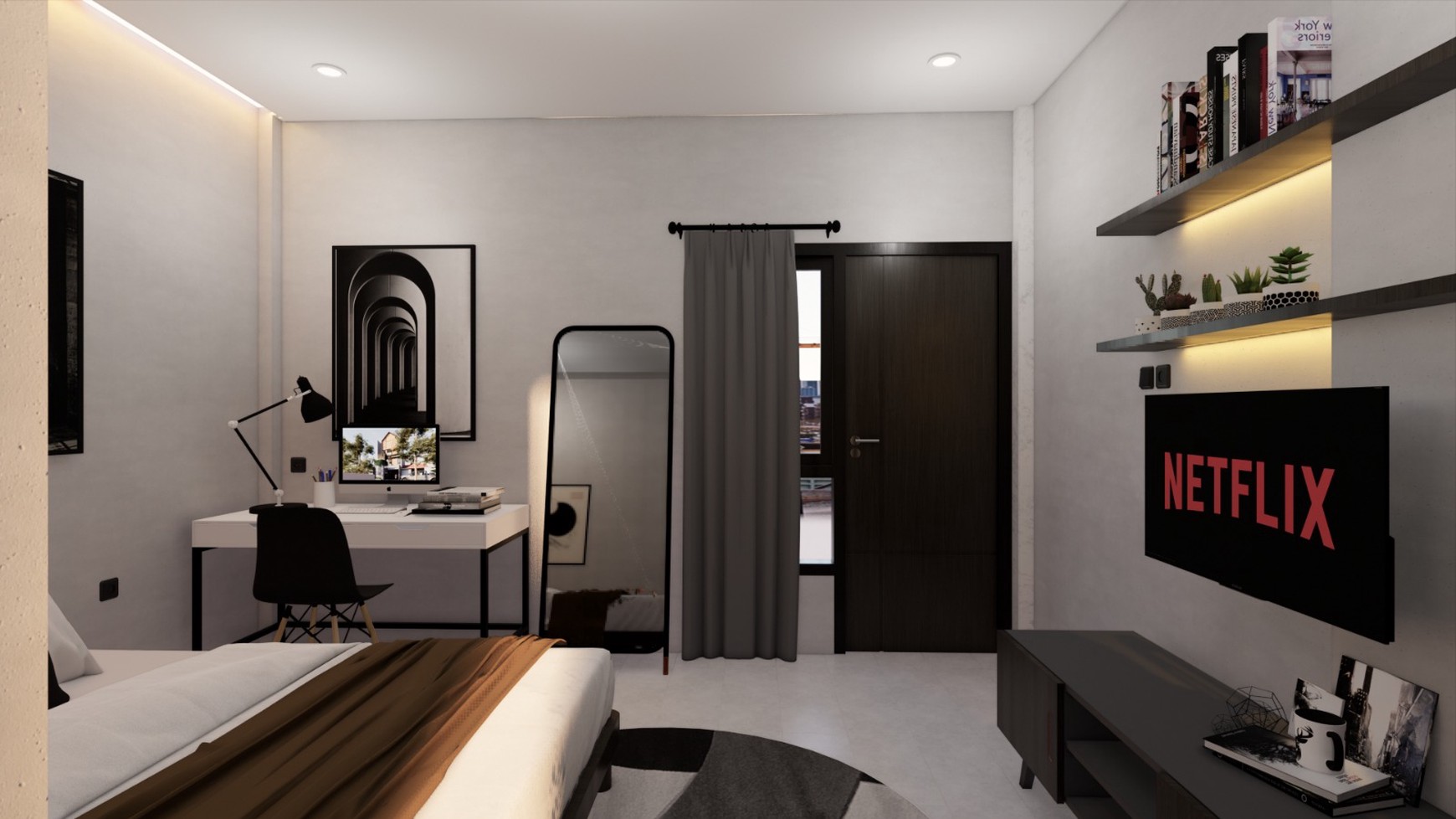 Investasi Kost Furnish 8 Kamar Lokasi Dekat SMAN 4 Yogyakarta