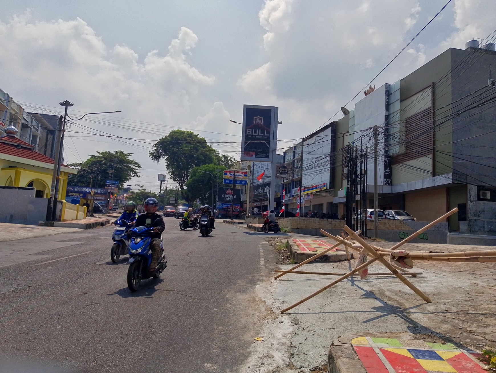 Disewakan Ruko 3 pintu plong di Teluk Betung Utara