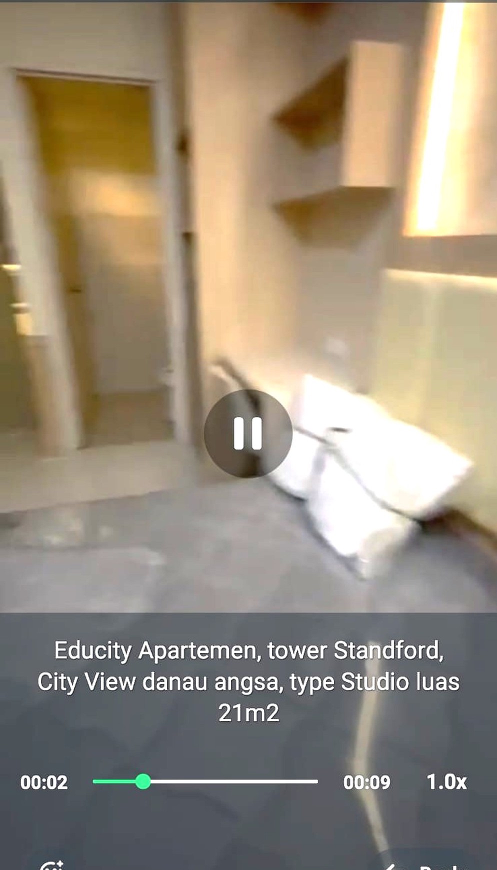 APARTEMEN EDUCITY STANFORD VIEW DANAU ANGSA, PALING DICARI !