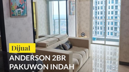 Apartemen Dijual Pakuwon Indah Anderson 2BR Surabaya
