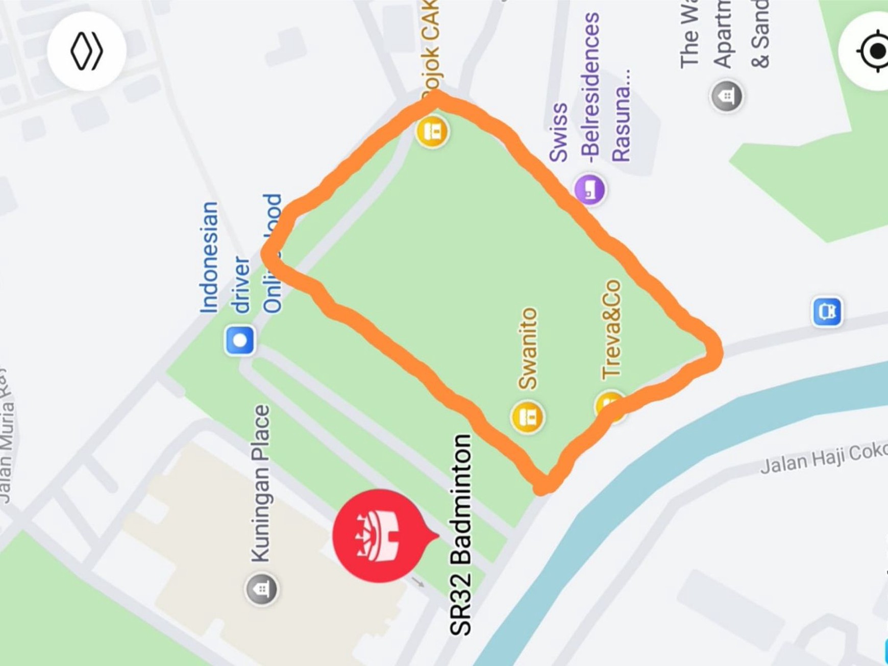 Rumah Hitung Tanah Area Cipete