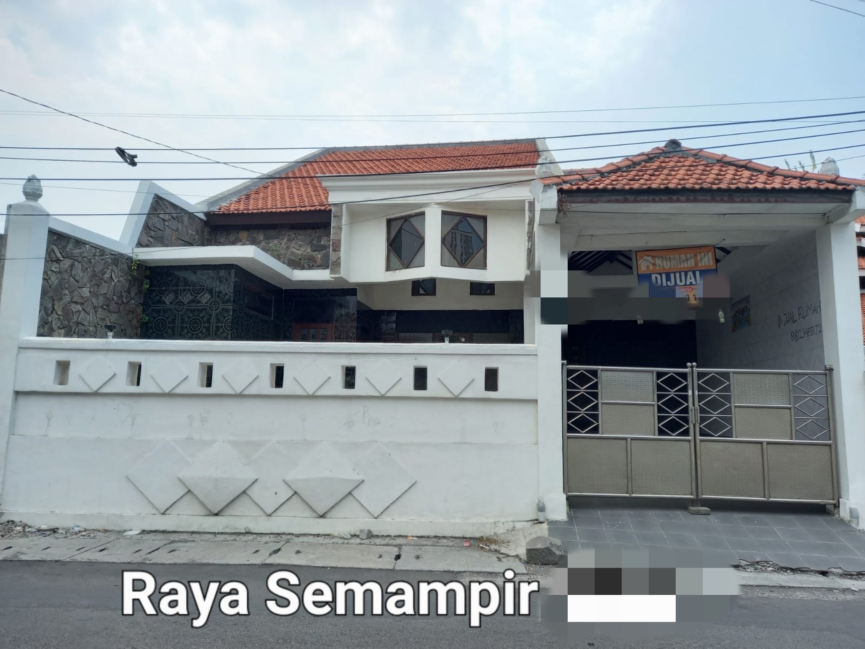 Dijual Rumah Mewah di Semampir Tengah, Surabaya - Dekat Raya MERR