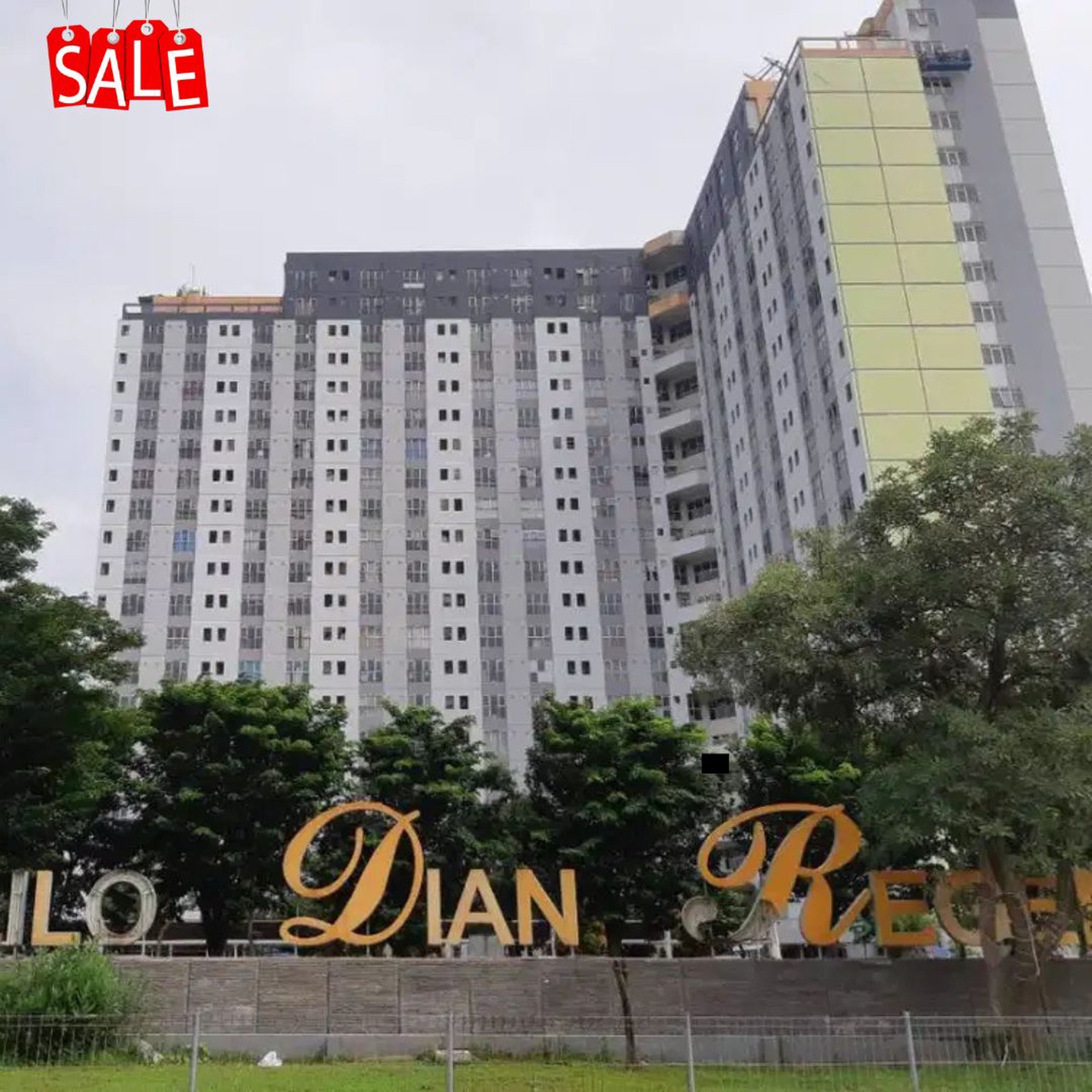 Apartemen Dian Regency Sukolilo 2 BR View Kolam, Harga 450 Jt