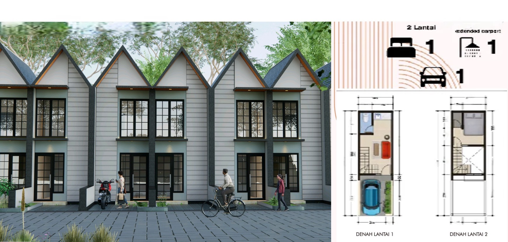 Rumah Baru Murah 390 Jutaan di Grand Semanggi 2 Surabaya