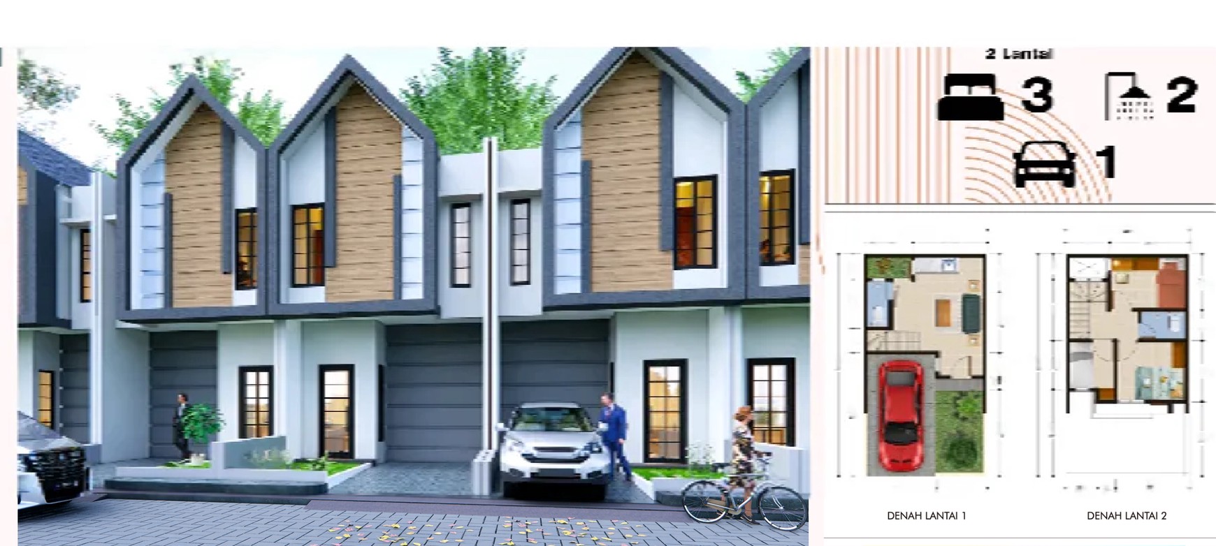 Rumah Baru Murah 390 Jutaan di Grand Semanggi 2 Surabaya