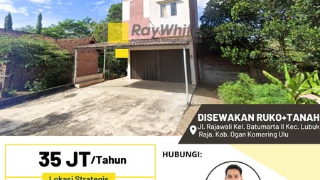 Disewakan Ruko + Bangunan