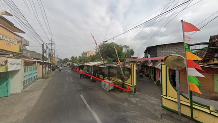 Tanah 641 Meter Persegi Dekat Stasiun Yogyakarta 