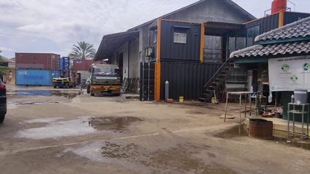 Kavling ada kantor 1 lantai dan Gudang , Harga Nego di Cilincing Marunda