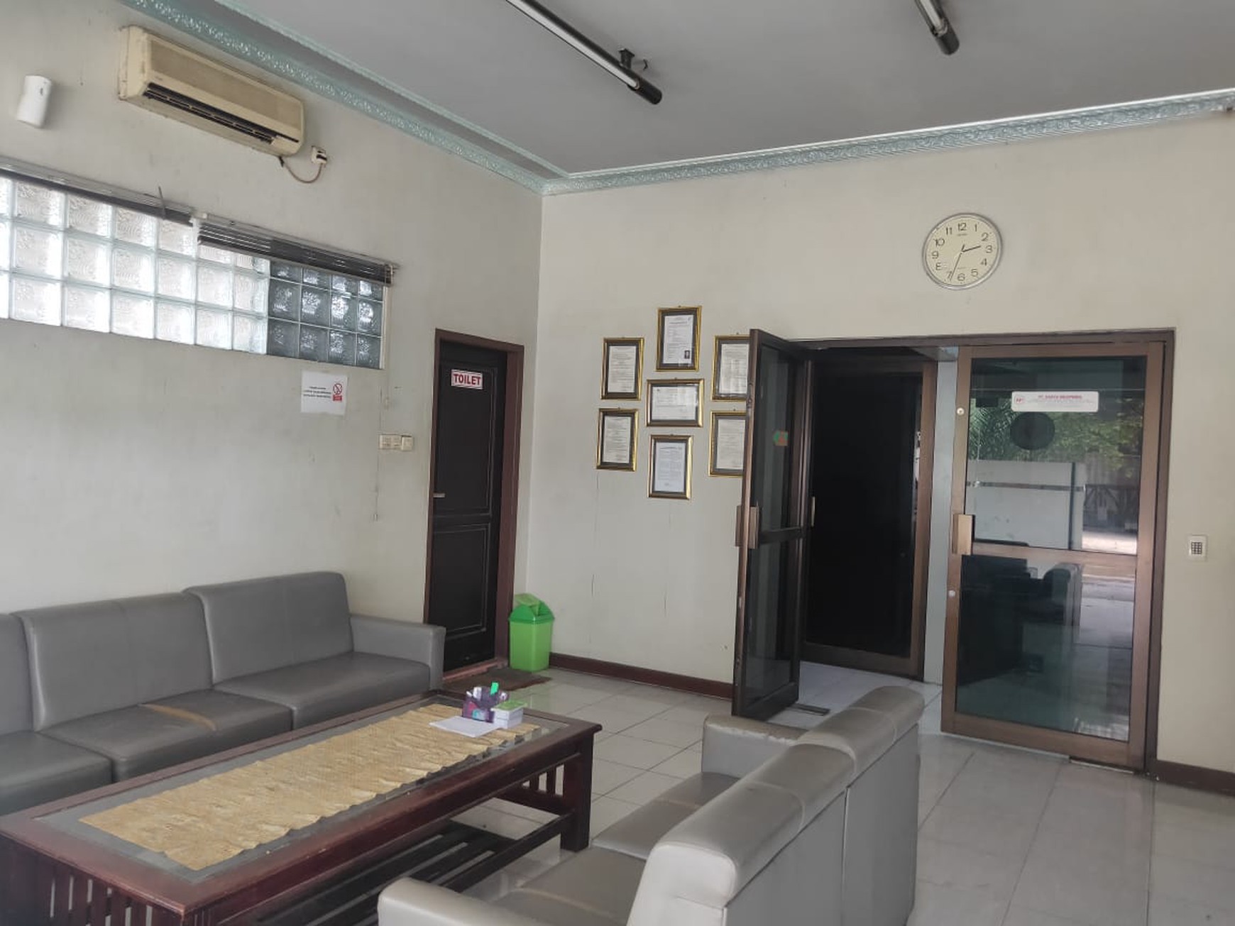 Kavling ada kantor 1 lantai dan Gudang , Harga Nego di Cilincing Marunda