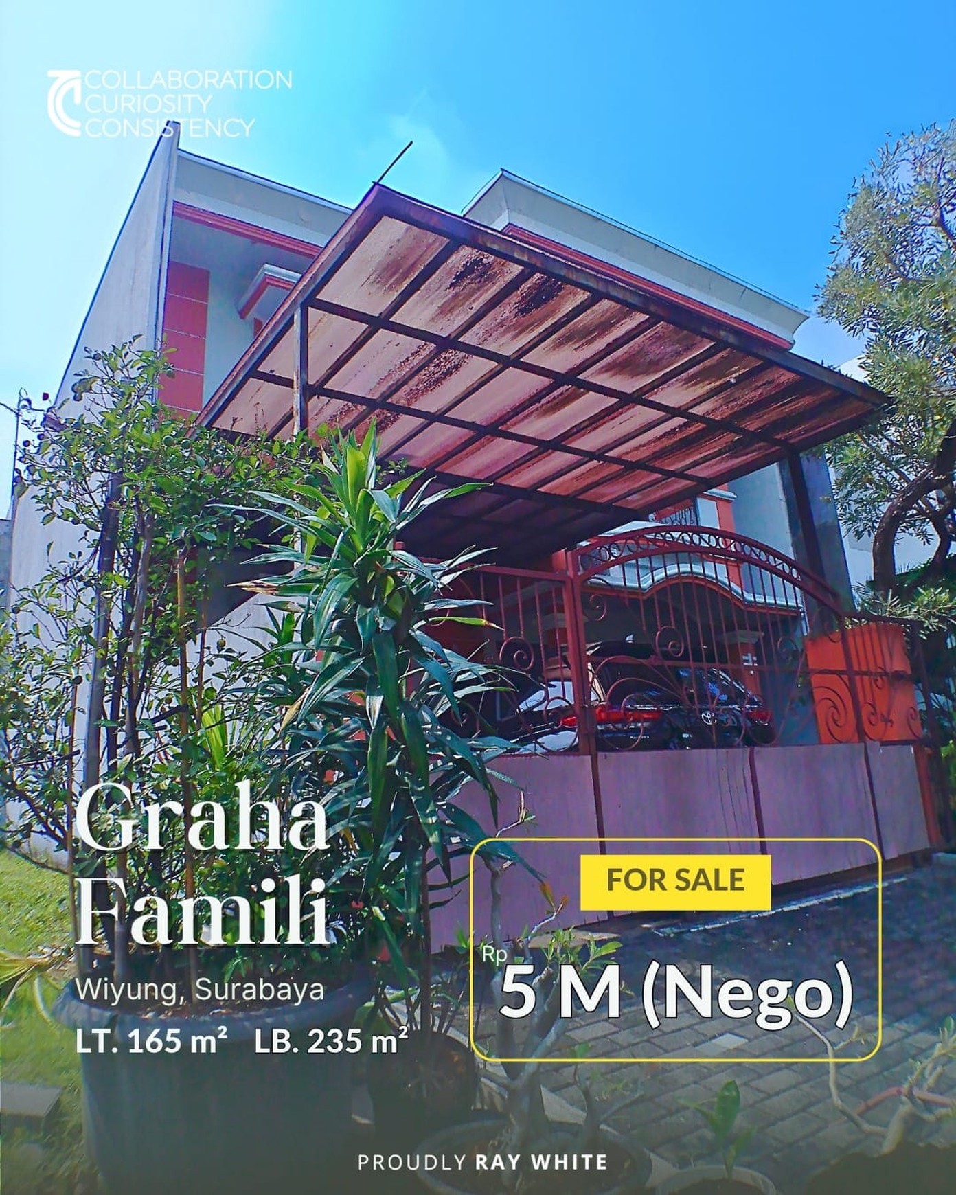 Dijual Rumah Murah 2 Lantai Di Graha Family Surabaya Barat