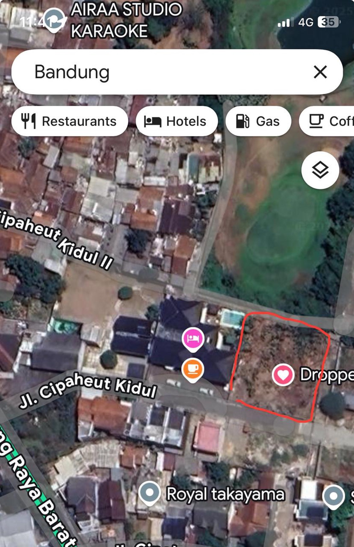 Dijual Tanah Lokasi Strategis di Cisadung, Bandung