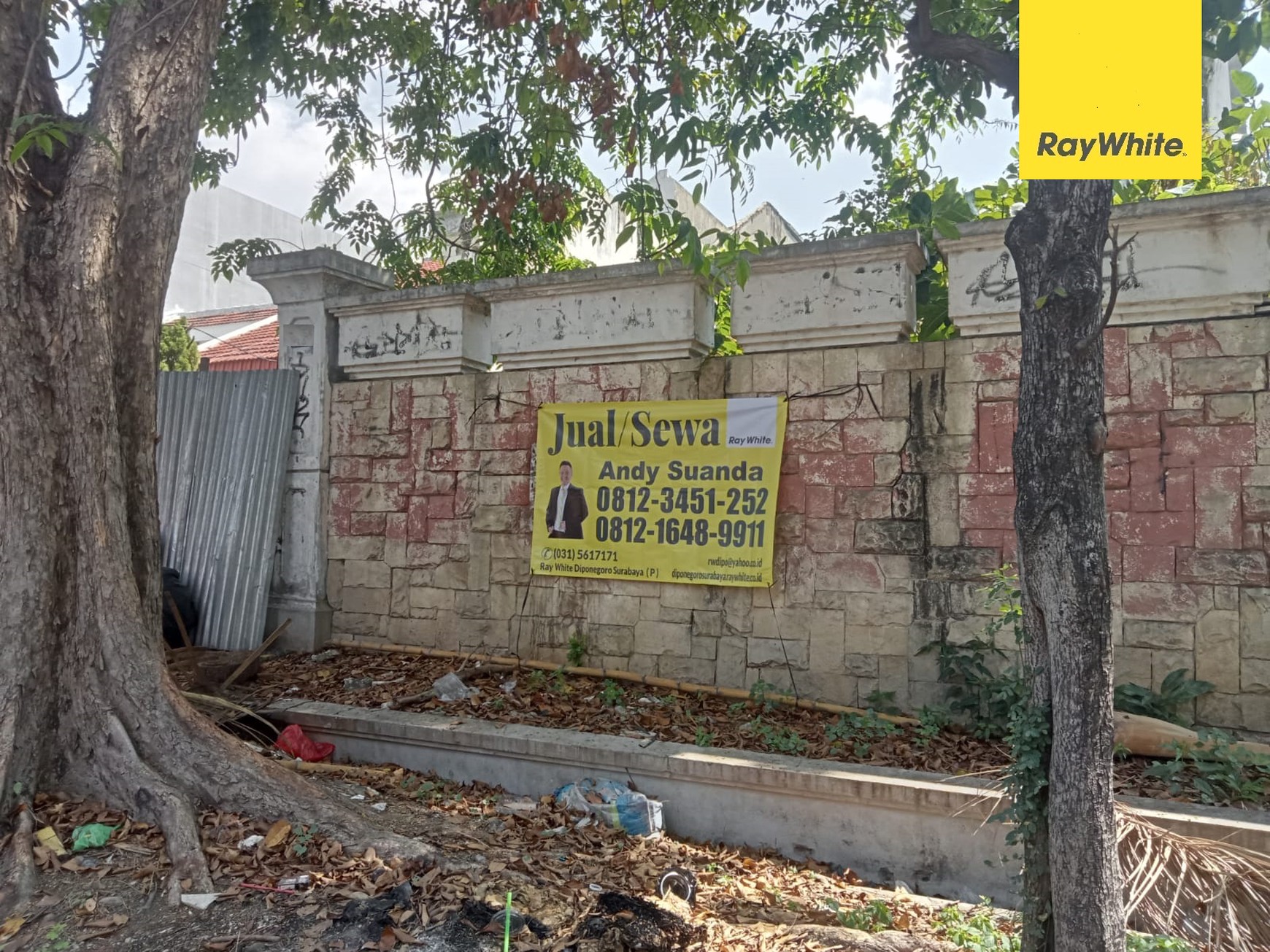 Tanah Dijual Dijalan WR Supratman Surabaya