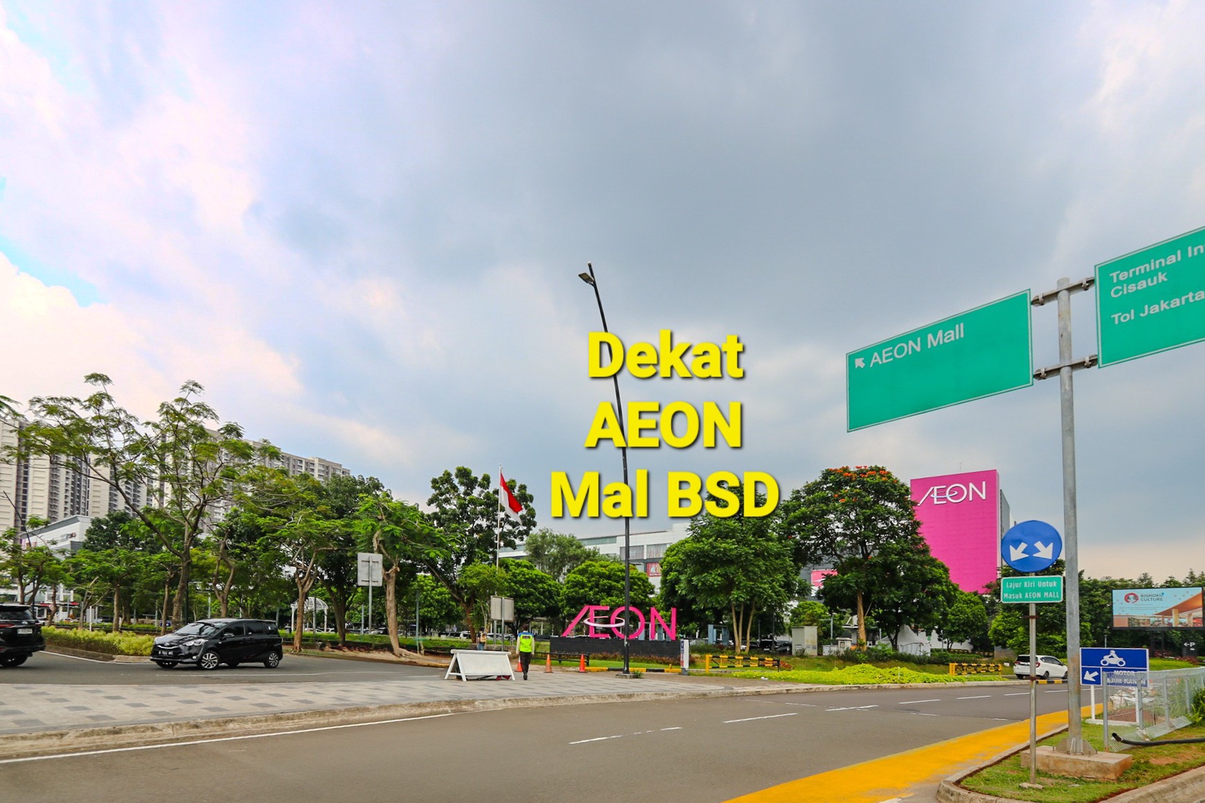 TANAH KAVLING LINGKUNGAN NYAMAN BSD CITY, CLUSTER LOKASI STRATEGIS MOZIA