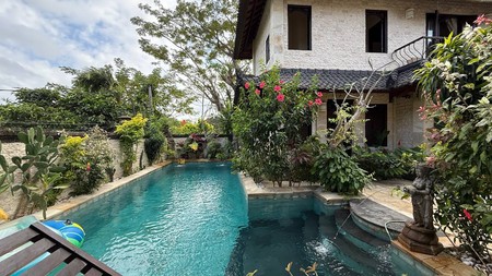 For Sale Exclusive Balinese Style Villa Close to Melasti Beach, Ungasan