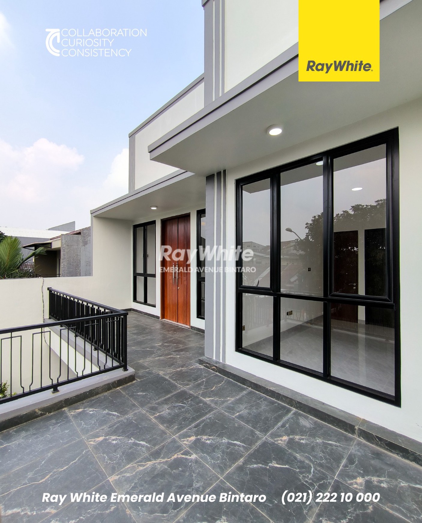 Rumah Brand New,2 lantai,dalam cluster di Graha Raya Bintaro.