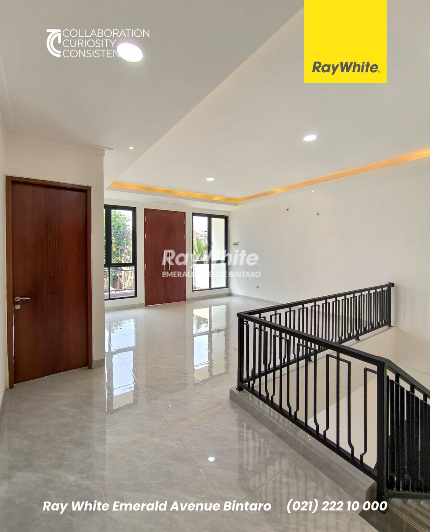 Rumah Brand New,2 lantai,dalam cluster di Graha Raya Bintaro.