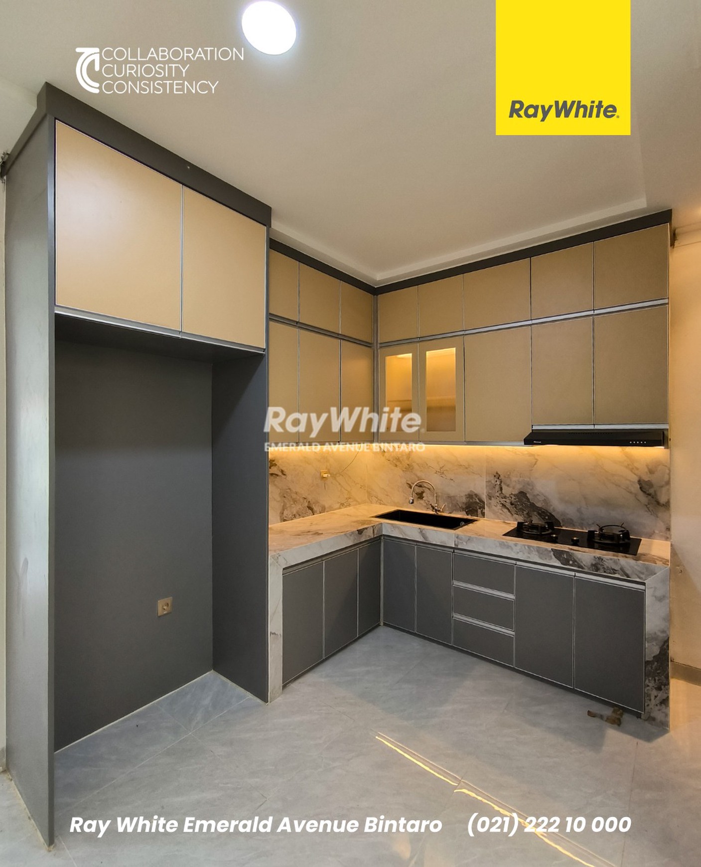 Rumah Brand New,2 lantai,dalam cluster di Graha Raya Bintaro.