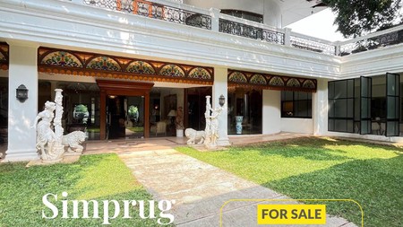 Dijual Rumah di Kawasan Elite Simpruq Golf, Jakarta Selatan