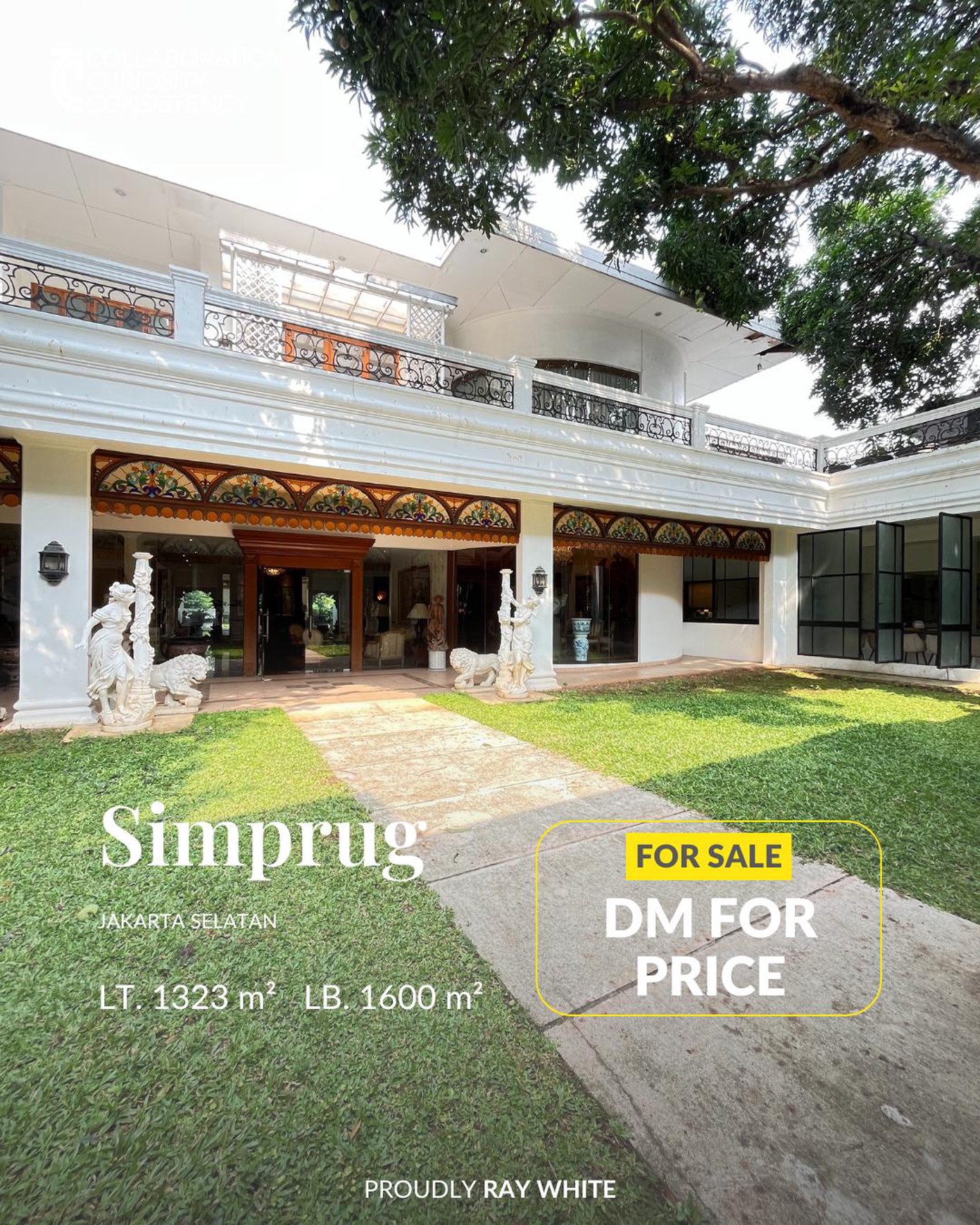 Dijual Rumah di Kawasan Elite Simpruq Golf, Jakarta Selatan