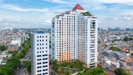 DIJUAL Apartemen 2BR Hook di Cervino Village Tebet - Lokasi Strategis, Hadap Utara