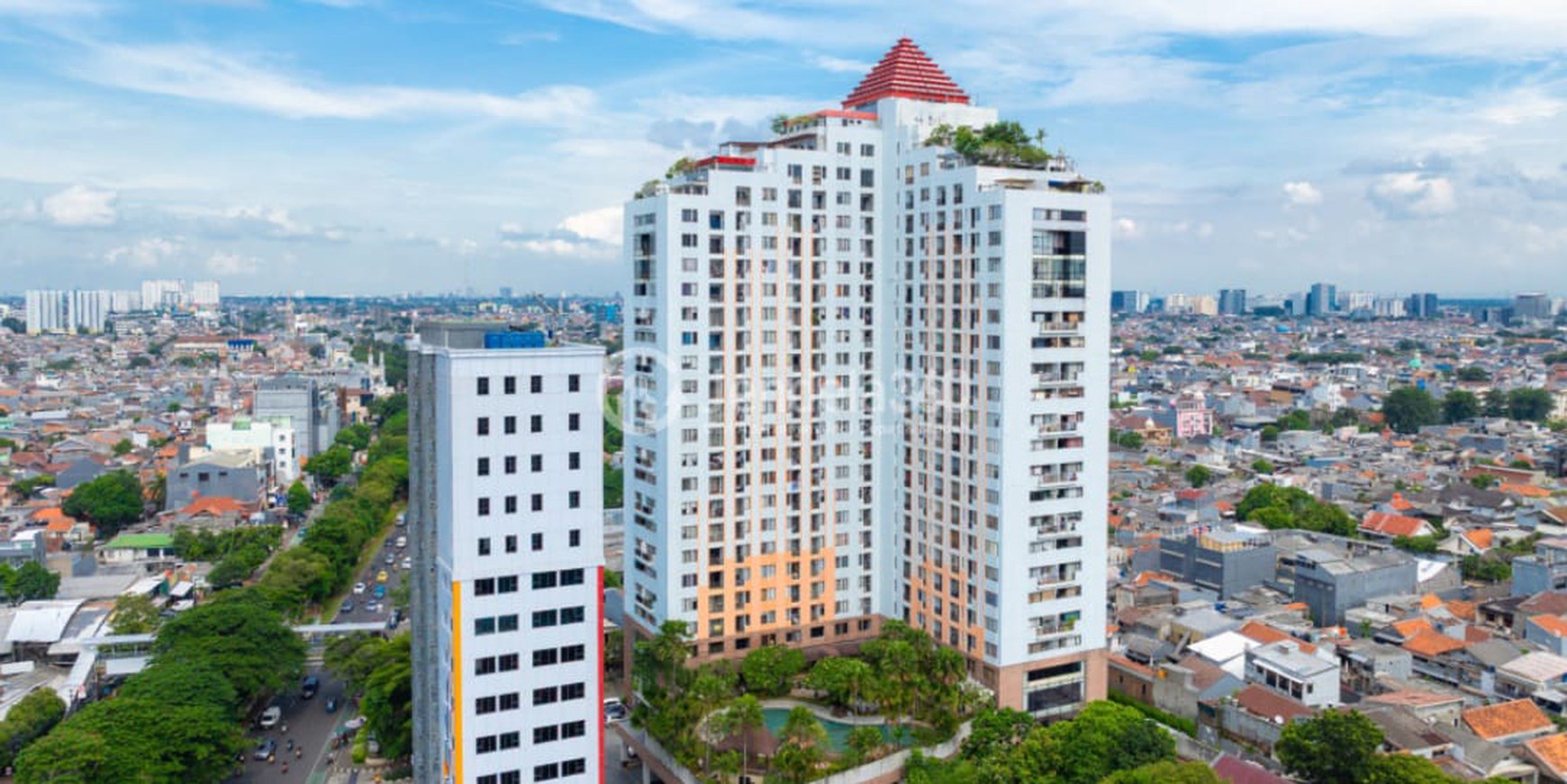 DIJUAL Apartemen 2BR Hook di Cervino Village Tebet - Lokasi Strategis, Hadap Utara