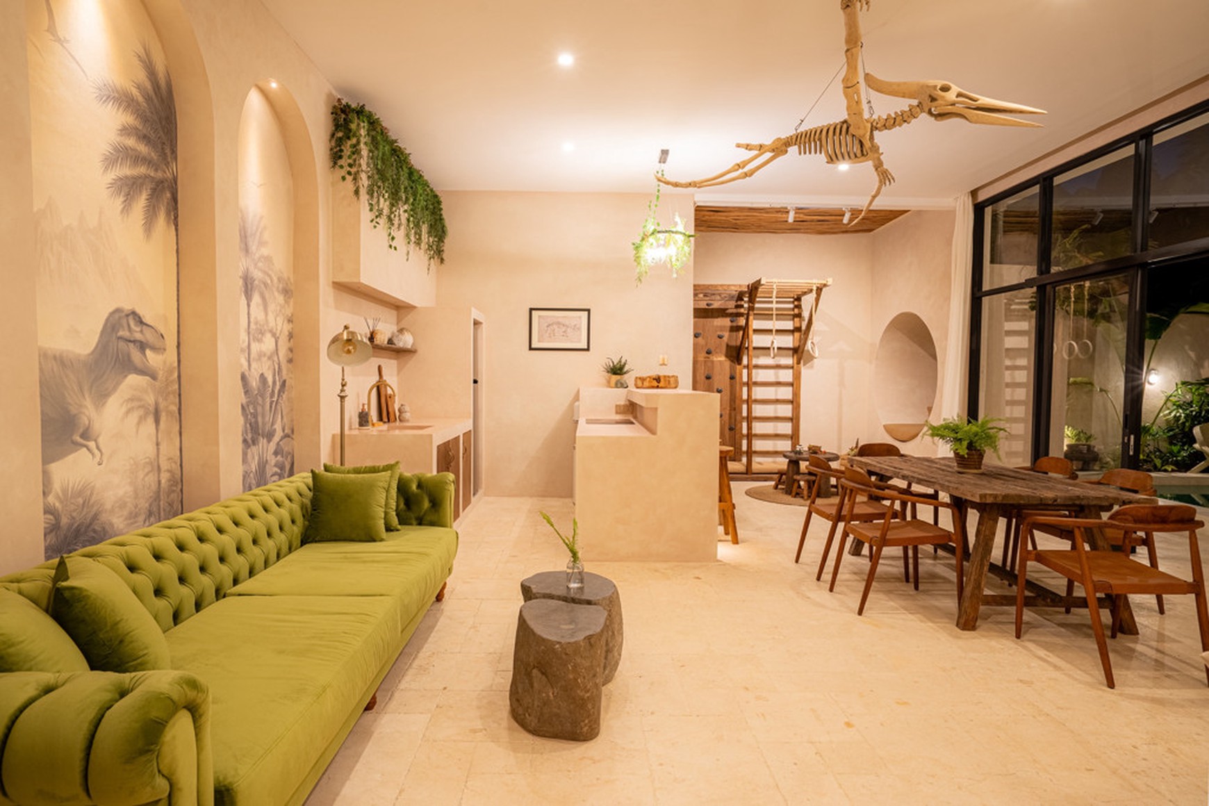 Leasehold - Bali's First Dinosaur-Themed Private Villa in Canggu, Bali