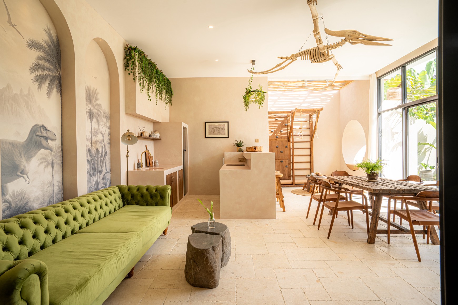 Leasehold - Bali's First Dinosaur-Themed Private Villa in Canggu, Bali