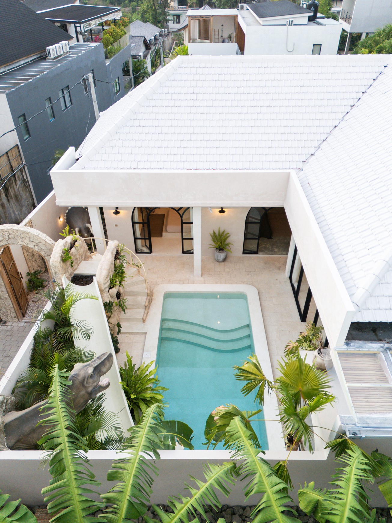 Leasehold - Bali's First Dinosaur-Themed Private Villa in Canggu, Bali