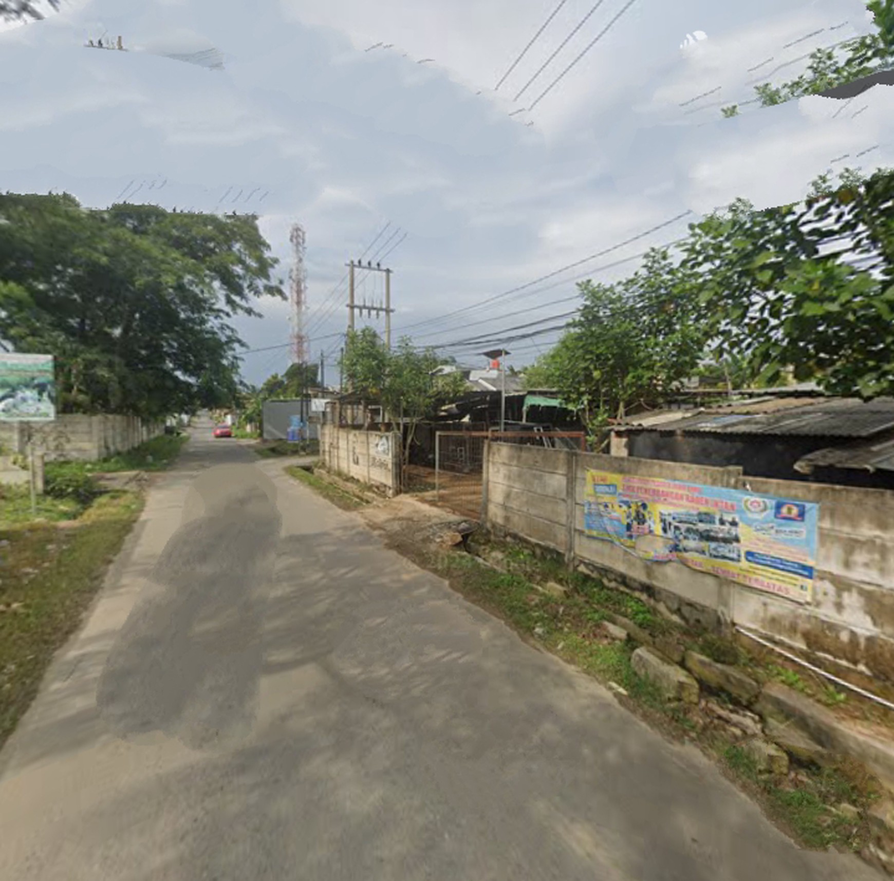 Tanah kosong pagar keliling di Jln. Pulau Bangka Sukabumi, Bandar Lampung (Lampung)