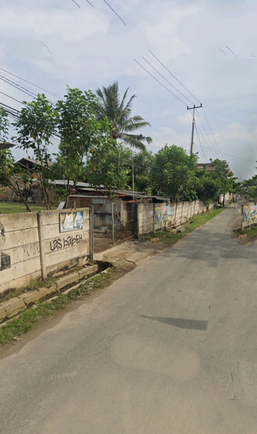 Tanah kosong pagar keliling di Jln. Pulau Bangka Sukabumi, Bandar Lampung (Lampung)