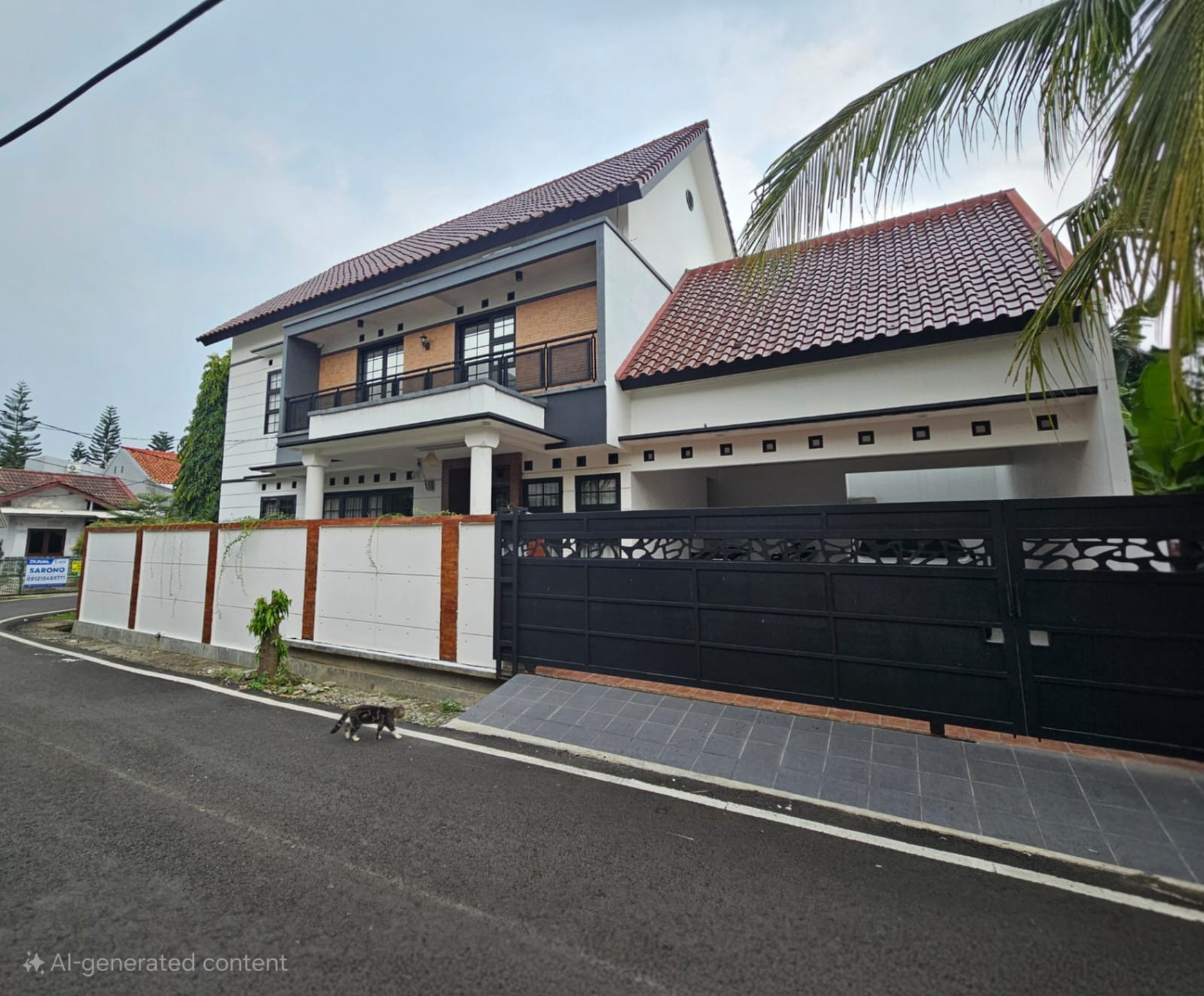 Rumah 2 Lantai Dijual di Bumi Puspitek Asri Tangerang