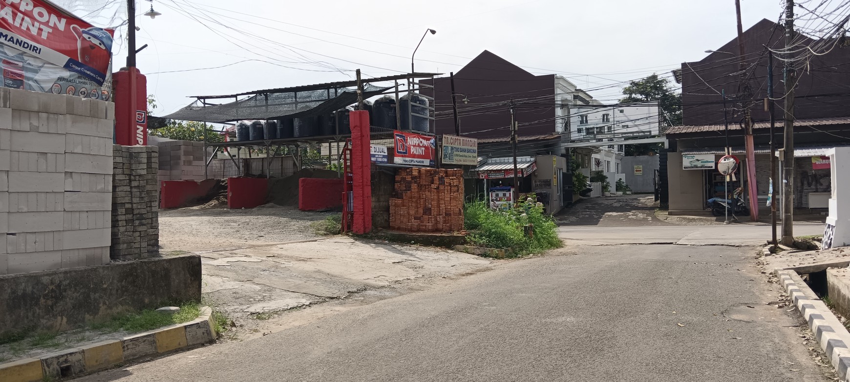Dijual Tanah Komersial Posisi Hoek di Cinere, Depok