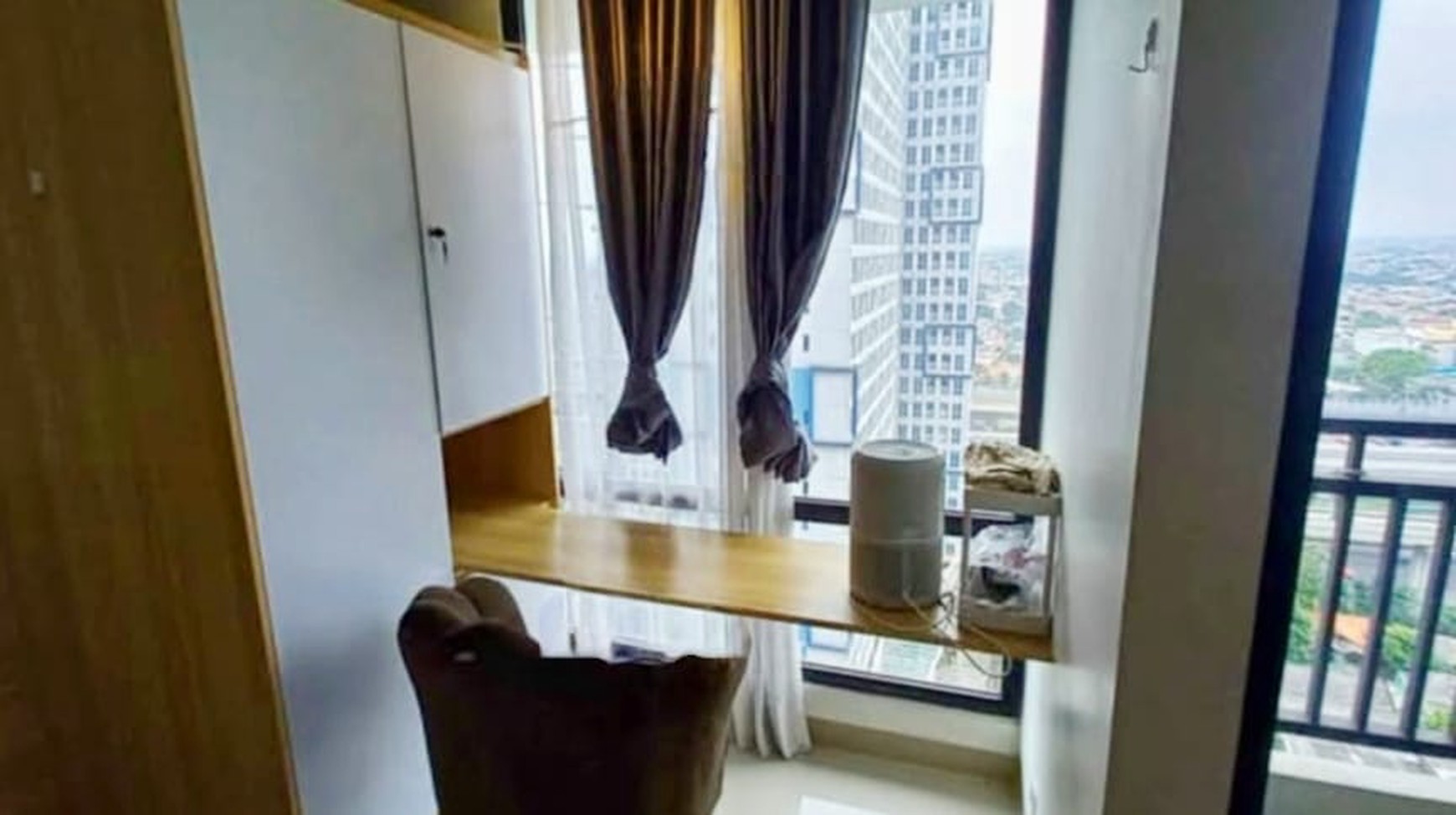Apartemen Studio Furnished LRT City Eastern Green Margahayu Exit Tol Bekasi Timur