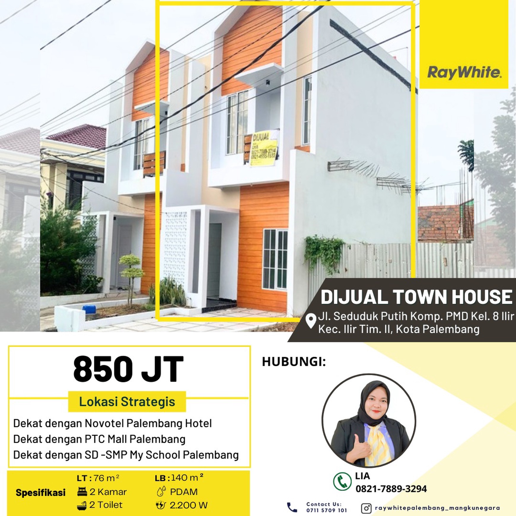 RUMAH JUAL CEPAT PALEMBANG KOTA