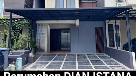 Dijual Rumah Baru Dian Istana Mocca Verbana Bonus Semi Furnished New Modern Dekat Graha Family, Pakuwon Mall