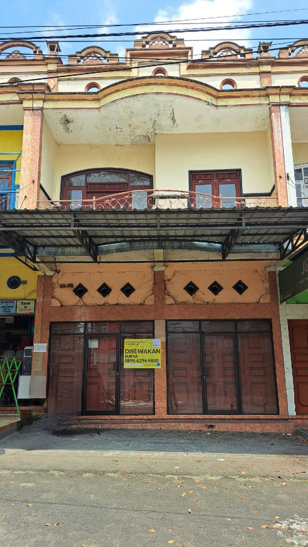 Disewakan Ruko 2 Lantai Lokasi Startegis di Jalan Magelang - Purworejo 