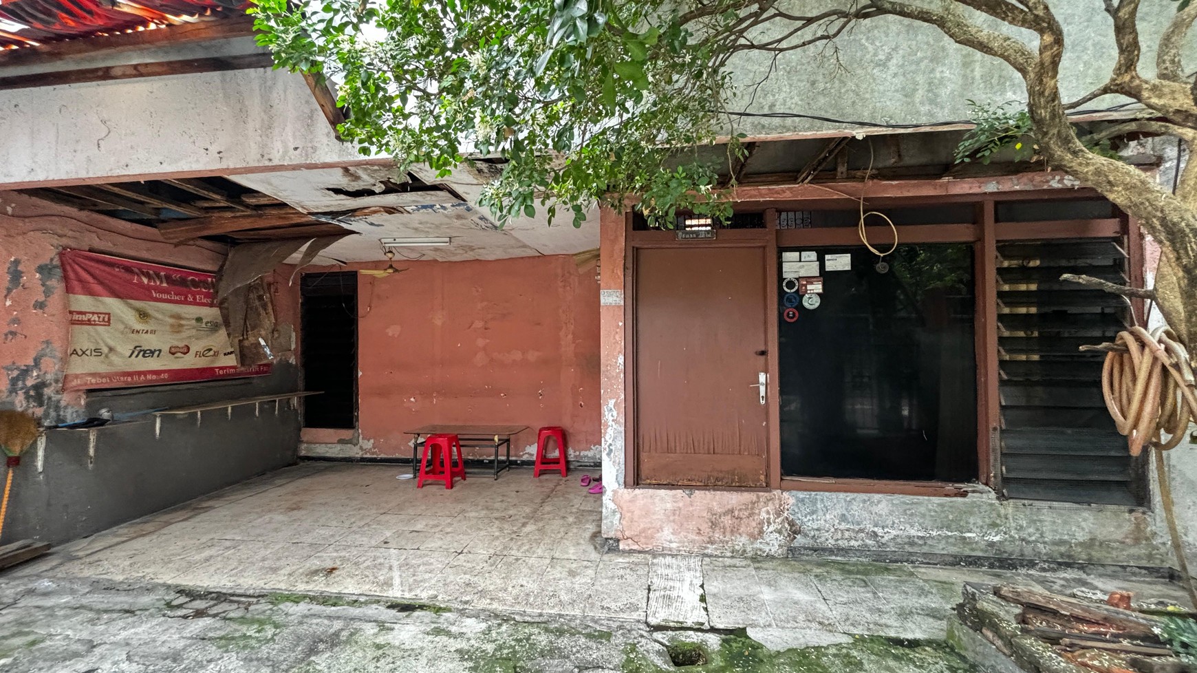 Rumah Hitung Tanah Akses Jalan 2 Mobil Di Tebet Utara, Dekat Jl. Abdullah Syafei