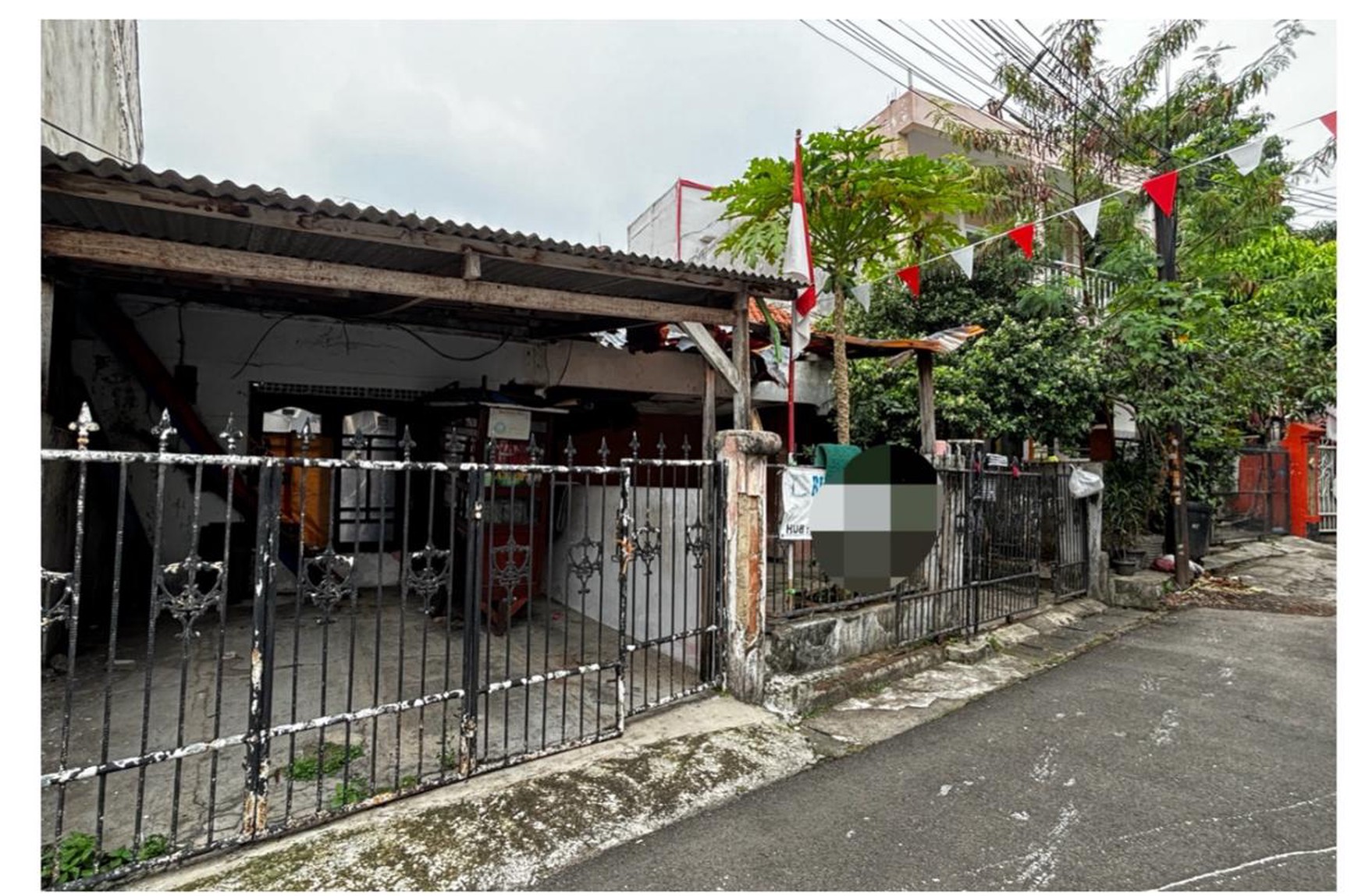 Rumah Hitung Tanah Akses Jalan 2 Mobil Di Tebet Utara, Dekat Jl. Abdullah Syafei