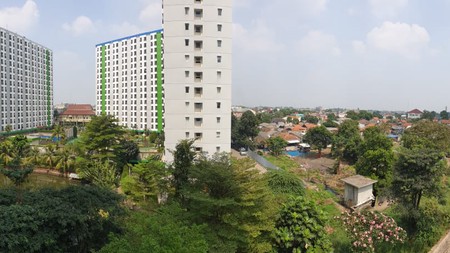 jual cepat termurah 2 apartemen studio jadi 1 green lake tangerang banten hanya 550jt nego tipis