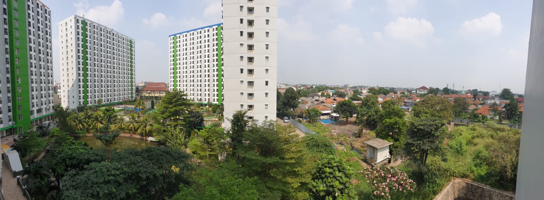 jual cepat termurah 2 apartemen studio jadi 1 green lake tangerang banten hanya 550jt nego tipis