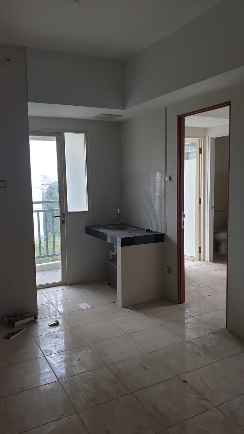 jual cepat termurah 2 apartemen studio jadi 1 green lake tangerang banten hanya 550jt nego tipis