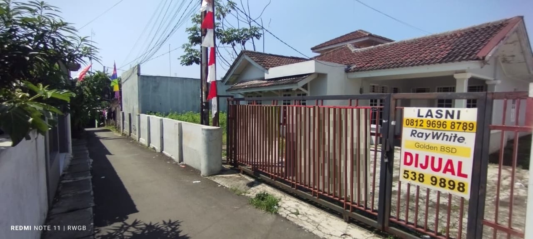 jual cepat rumah siap huni di pamulang jalan cemara 1 pamulang tangerang selatan
