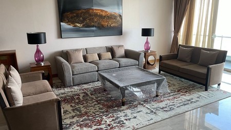 Disewakan Apartemen Kempinski Jakarta - 3 Kamar Tidur, Luas 275 m, View Bundaran HI