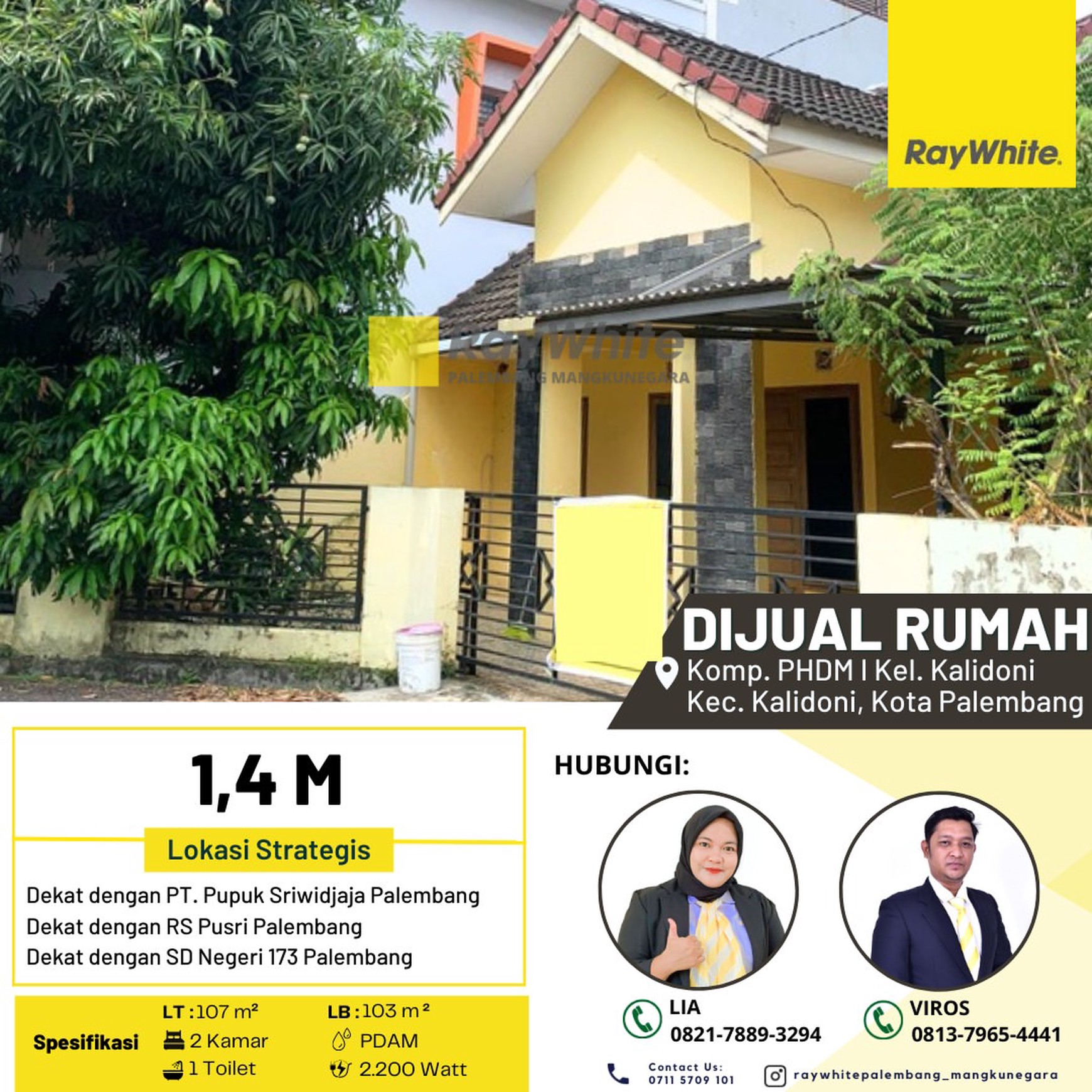 RUMAH JUAL PALEMBANG