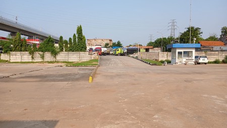  Disewa Lahan 1.014 m2 siap pakai, Murah di dekat rest area KM19B Tol Cikampek Tambun.