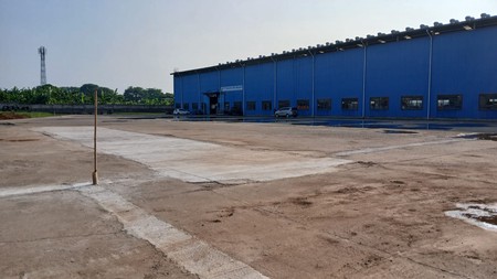 Disewa gudang 1000 m2 di rest area KM19B Tol Cikampek Tambun Bekasi