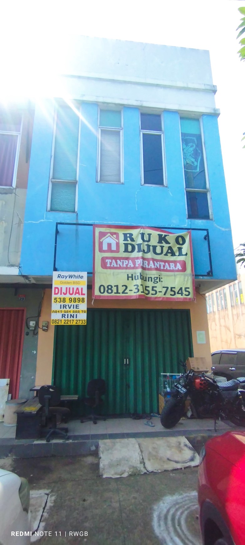 jual cepat ruko strategis dekat pergudangan ruko bizhub gunung sindur bogor jawa barat